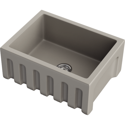 Кухонная мойка из керамики Omoikiri Mikura 61-CC Natceramic/cappuccino coffee