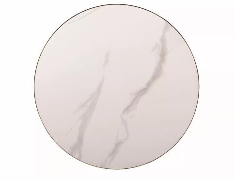 Стол журнальный SIGNAL GEMINI белый/черный/золотой 50