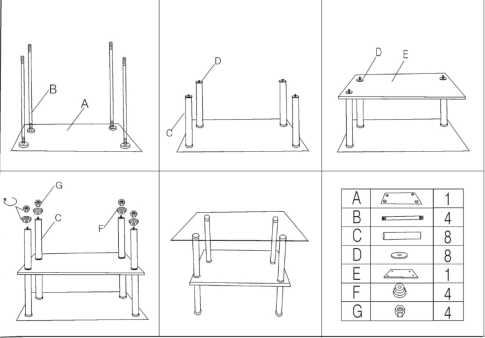 Стол журнальный SIGNAL IRENE прозрачный/хром