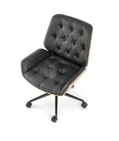 Кресло компьютерное HALMAR GAVIN ореховый/черный