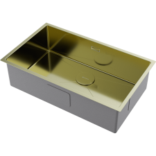 Кухонная мойка из нержавейки Omoikiri Taki 74-U/IF-LG светлое золото