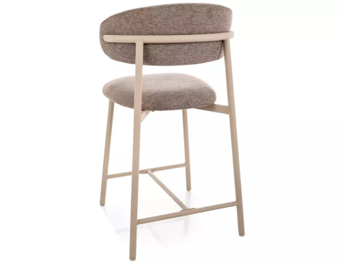 Стул барный SIGNAL ELTON H-2 Brego 34 бежевый/кашемир