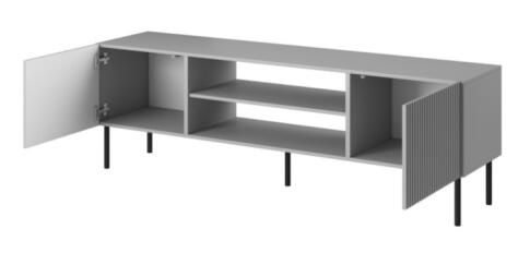 Тумба под теле/видео аппаратуру HALMAR ASENSIO RTV-1 180 светло-серый/черный