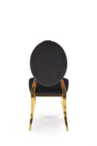 Стул HALMAR K556 черный/золотой