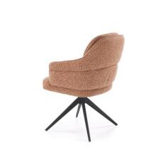 Стул HALMAR K570 корица/черный, поворотный