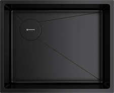 Кухонная мойка из нержавейки Omoikiri Taki 54-U/IF-L-GB Side SF графит