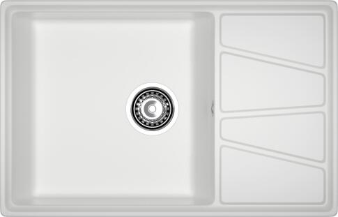 Кухонная мойка GRANFEST VERTEX V-780L иней