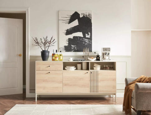 Комод SIGNAL FROST K1 дуб альпийский/белый