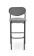 Стул барный HALMAR H108 серый