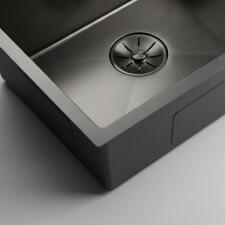 Кухонная мойка из нержавейки BLANTEK VS-5650B Nano black