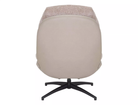 Кресло SIGNAL GISELLE античный розовый/бежевый/черный мат