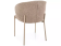 Стул SIGNAL KIOTO t.253 бежевый/кашемир