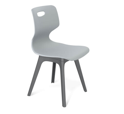 Стул Sheffilton SHT-ST58/S195 a5-7 серый/темно-серый