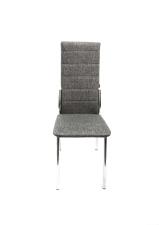 Стул ВВР Прага серый/хром, рогожка