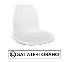 Стул Sheffilton SHT-ST29-CN4/S100 белый/темный графит/хром лак