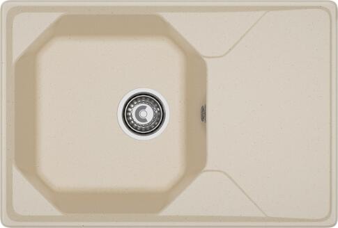 Кухонная мойка GRANFEST UNIQUE U-740L кашемир