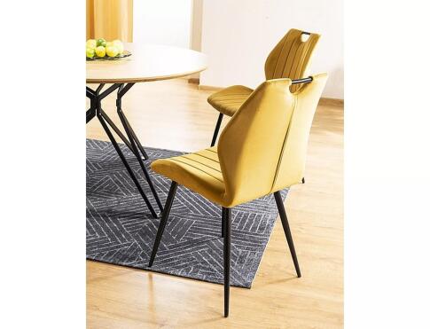 Стул SIGNAL ARCO Velvet Bluvel 68 карри/черный