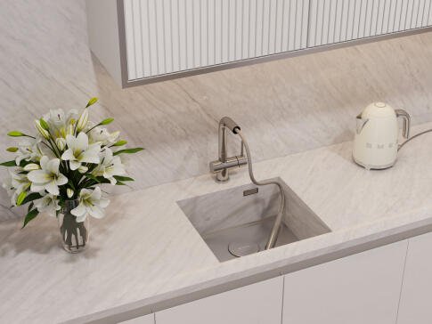 Кухонная мойка из нержавейки Omoikiri Kasen 48-26-INT-IN нержавеющая сталь