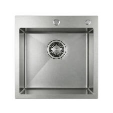 Кухонная мойка из нержавейки BLANTEK LS-5050ST Stone texture