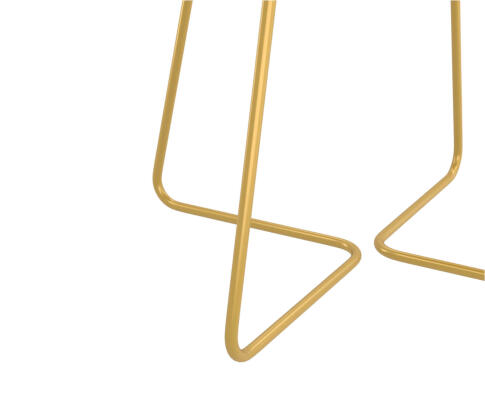 Стол журнальный Sheffilton SHT-CT42 античное золото