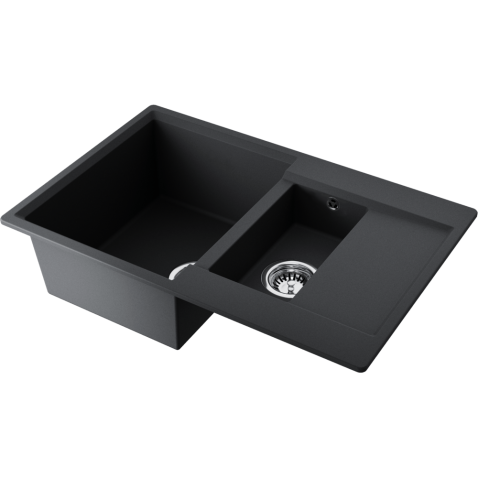 Кухонная мойка Omoikiri Daisen 78-2-BL Artgranit/черный