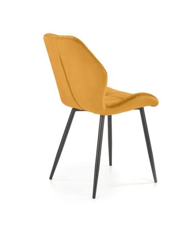 Стул HALMAR K453 горчичный/черный