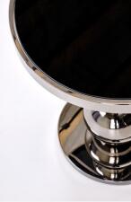 Стол журнальный HALMAR CARLA черный/серебряный Стол журнальный HALMAR CARLA черный/серебряный