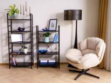 Стеллаж SIGNAL LOFT R4 черный 115/60