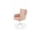 Кресло компьютерное HALMAR DUMBO светло-розовый/белый