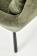 Стул HALMAR K495 оливковый/черный, поворотный