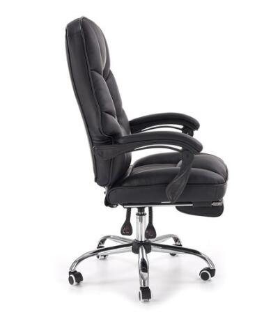 Кресло компьютерное HALMAR ALVIN черный/хром