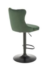 Стул барный HALMAR H117 темно-зеленый