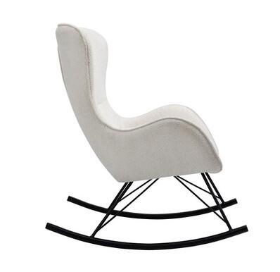 Кресло-качалка HALMAR LIBERTO 3 белый