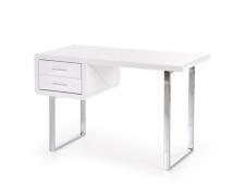 Стол компьютерный HALMAR B30 белый/хром