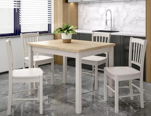 Стол обеденный SIGNAL ADAM дуб кремона/кашемир 120/68