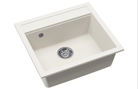 Мойка кухонная AQUASANITA Rock SQR 101 710 AW alba
