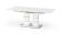 Стол обеденный HALMAR LORD белый/белый 160-200/90