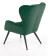 Кресло HALMAR TYRION темно-зеленый/черный