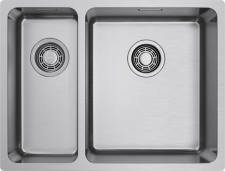 Кухонная мойка из нержавейки Omoikiri Tadzava 58-2-U/I-IN-R  нержавеющая сталь