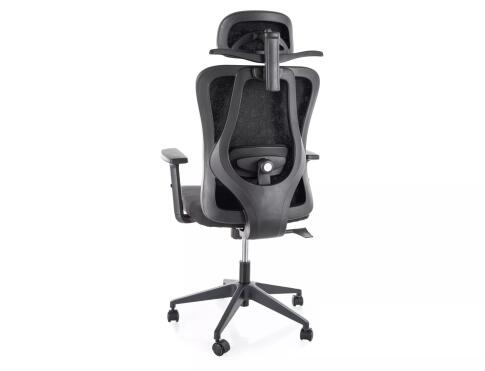 Кресло компьютерное SIGNAL Q080M черный/черный