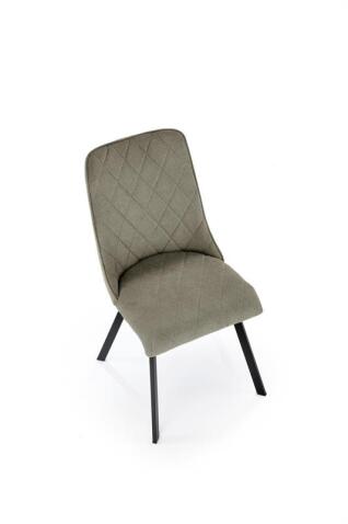 Стул HALMAR K561 оливковый/черный
