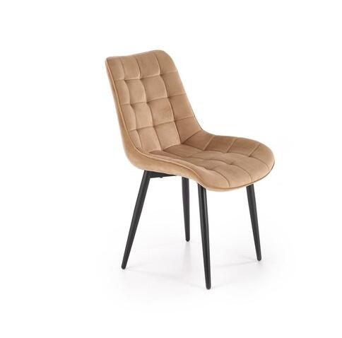 Стул HALMAR K580 бежевый/черный