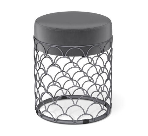 Банкетка Sheffilton SHT-B13 угольно-серый/графит муар