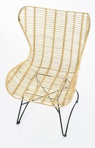 Кресло HALMAR INDIANA ротанг натуральный