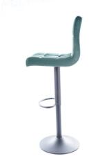 Стул барный SIGNAL C105 Velvet Bluvel 78 зеленый/черный