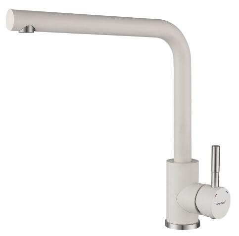 Смеситель для кухни GRANFEST QUARZ Z-5411 белый