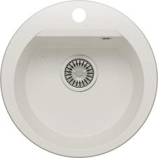 Мойка POLYGRAN ATOL 460 белый хлопок №36