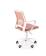 Кресло компьютерное HALMAR FRODO светло-розовый