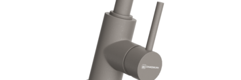 Смеситель для кухни Omoikiri Shinagawa-P-GR leningrad grey