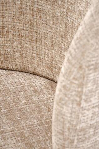 Стул HALMAR BASSO бежевый/дуб натуральный